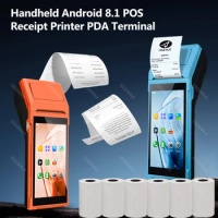Android 8.1 PDA Terminal e-Boleta SII Loyverse POS System 58mm Thermal Printer Bluetooth WiFi Handheld POS Printer Paper Rolls