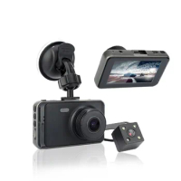 Hd Dual Lens Front and Rear Car Camera Black Box Dual Car Camera Dash Cam Car Dvr Dash Cam Dvr