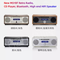 New MSYBT Retro Radio, CD Player, Bluetooth, High end HIFI Speaker