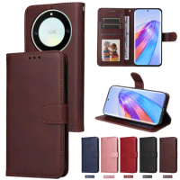 Honor Magic 5 Lite Magic5 Retro Leather case Wallet Book Card Holder Luxury Full Cover For HUAWEI Honor Magic 5 Pro Phone Bags