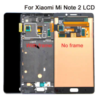 For Xiaomi Mi Note 2 LCD Display Touch Screen Digitizer Assembly with Frame Super Amoled For Xiaomi Mi Note2 Note 2 LCD Replace