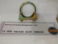 Muffler Clamp 2 inch Klem Klam U Bolt Bracket Breket Knalpot Besi