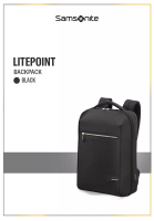 Samsonite Samsonite Litepoint Laptop Backpack 15.6 inch - Black