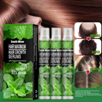 Hair Growth Spray Use Peppermint Extract Prevent Hair Loss Promote Hair Growth Improve Scalp Follicle Growth Liquid