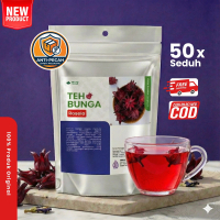 Teh Bunga Bunga Rosela dari bunga rosela kering alami tanpa campuran