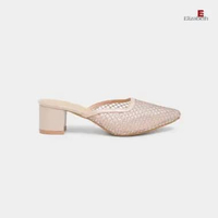 Elizabeth Shoes - Sandal Wanita | Selop Brokat 0608-0274 39 Mocca