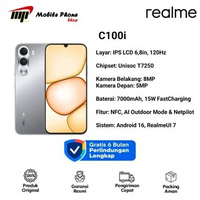 REALME C100i (4GB/128GB) (4GB/256GB) (6GB/128GB) | IPS LCD 6,8in 120Hz | Unisoc T7250 | Baterai 7000