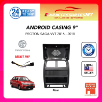 Proton Saga VVT 2016-2018 Android Player Casing 9\ inch dengan Soket PNP Sesuai untuk Player Android