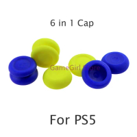 1set Non-Slip Thumbstick Grip Cover 6 in 1 Joystick Cap For PS5 PS4 XBOX Series PS3 Switch Pro XBOXONE Console Accessories