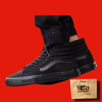 EOS - Sepatu Sneakers Sk8 High Triple/Full Black