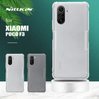 for Xiaomi Poco F3 Case Nillkin TPU Phone Cover Soft Silicone Ultra-Thin Transparent Protection Cases for Xiaomi Poco F3 Case
