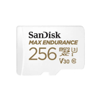 【SanDisk】SanDisk 行車記錄器/監控專用Max Endurance microSD 記憶卡 256GB(公司貨)