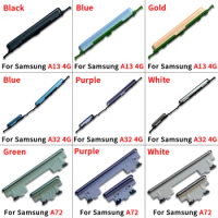 10Pcs Power Switch On/Off Button Volume Key Button Flex Cable For Samsung A32 5G A13 A23 A32 4G A72 A22 5G