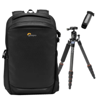 【Lowepro 羅普】400 AW III 攝影後背包＋C15i+ 碳纖維旅遊三腳架套組(總代理公司貨)