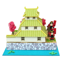 【ArtLife 藝術生活】MP05-19 城堡與盔甲 Mini S:NON(日本 sankei 微縮藝術精品 紙模 DIY 交換禮物)