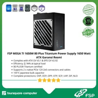 FSP MEGA TI 1650W 80 Plus Titanium Power Supply 1650 Watt ATX Garansi Resmi
