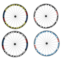 Bike Wheel Stickers Multicolor Bicycle Decals Bicycle Rim Decals Bike Wheel Rims Bicycle Stickers Reflective Stickers