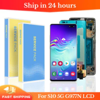 6.7 inch For SAMSUNG S10 5G G977N LCD Display SM-G977U Touch Screen Digitizer Assembly For SAMSUNG S10 5G LCD G977