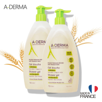 艾芙美 燕麥潔膚泡沫凝膠(滋潤) 750ml A-DERMA 法國最新包裝 2入組