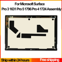 LCD Display Screen For Microsoft Surface Pro 3 1631 Pro 5 1796 Pro 4 1724 Assembly For Surface Pro 7 1866 Go 1824 Go 2 Pro 5 LCD