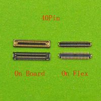 5pcs 40Pin LCD Display Screen FPC Connector On Motherboard Flex Cable For Huawei Mate 30/Mate 40 Pro+/Mate40 RS/Lite/P40/P40Pro