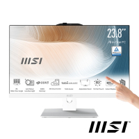 MSI微星 Modern AM242TP 1M-1063TW 24型 FHD AIO液晶電腦(Core 3 100U/8G/512G SSD/Win11)