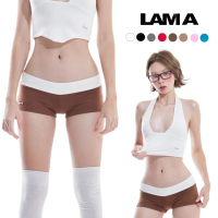 ส่งฟรี. Babie Shorts กางเกงเอวต่ำ ปักอะไหล่ Lama
