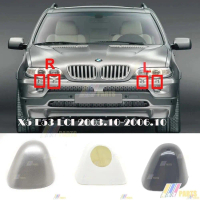 Fit 04-06 BMW X5 E53 LCI 3.0d 3.0i 4.4i 4.6is 4.8is SAV Front Headlight Washer COVER