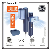 inno3C 智能 手提蒸氣掛燙機 i-GS1 ( 藍色 )｜蒸氣熨斗｜蒸氣燙衣機｜掛燙機｜旋轉全球電壓手持掛熨機