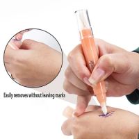 Remove Semi-Permanent Tattoo Eyebrow Design Skin Marker Pen Mark Magic Eraser Cleanser Pen Remover Tattoo Tool Accessories Salon