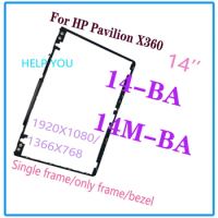 Tested 14’’ Replacement For HP Pavilion x360 14M-BA 14-BA Middle Frame Single LCD Bezel Shell 4600C203