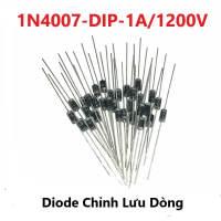 Túi 10 Con - Diode Chỉnh Lưu Dòng 1A/1200V 1N4007 IN4007 DO-41 Chân Cắm DIP 4007