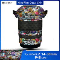 for Nikkor 1430 f4 s Lens Decal Skin 14-30 Wrap Cover for Nikon Z 14-30mm f/4 S Lens Sticker Anti-Scratch Protective Cover Film