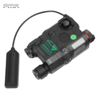 FMA PEQ-15 Green Dot Laser Pointer Sight PEQ 15 Weapon Light IR Night Vision Rifle Flashlight for 20mm Rail Arisoft Accessories