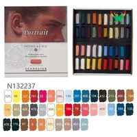 Sennelier handmade 20/30/40/80/120 color set, half and whole pastel, suitable for watercolor and oil painting, beginners