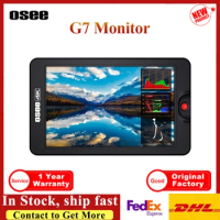 OSEE G7 Monitor 1920 1200 Full HD 3G SDI 4K HDMI- in&amp;Output 7 Inch Ultra-Bright 3000 Nits for DSLR Camera Field HDR Monitor