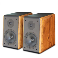 SQ670 6-inch wooden hand-made hifi speaker fever audio passive 2.0 bookshelf speaker pair box