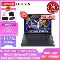 Lenovo Legion Y9000P 2024 E-sports Gaming Laptop 14th Intel Core i9-14900HX RTX4060 2.5K 240Hz 16inch Game Notebook PC