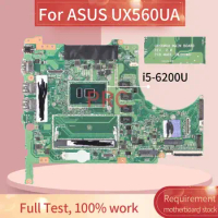 REV.2.0 For ASUS UX560UA i5-6200U Notebook Mainboard SR2EY DDR3 Laptop motherboard
