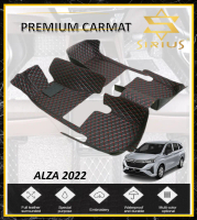 KERETA KARPET ALZA 2022 (D27A) TOYOTA VELOZ 9D LEATHER LUXURY 3 ROWS REAR BOOT TRAY CARMAT CARPET KE