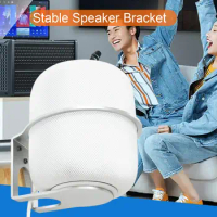 Stable Speaker Bracket Speaker Wall Mount Wall-mounted Aluminum Alloy Bracket for Apple Homepod2 Space-saving Holder