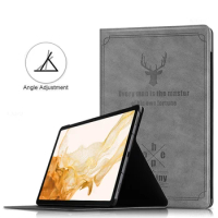 Tablet Stand For Samsung Galaxy Tab S7 S8 Anti-Fall Magnetic Stand Cover With Pencil Holder For Galaxy Tab S8 S7 Smart Case