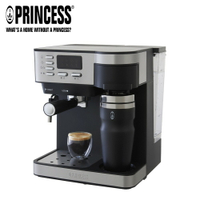【PRINCESS荷蘭公主】典藏半自動義式+美式二合一咖啡機249409