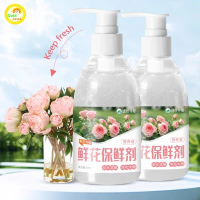 300ML Pengawet Bunga Segar Untuk Bunga Larutan Nutrisi Bunga Pengawet Bunga Potong Bunga Mekar Lebih
