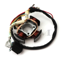 Motorcycle 5 Wire 4 Poles For Honda CG125 ZJ125 CG ZJ 125 125cc Magneto Stator Coil Generator Spare Parts