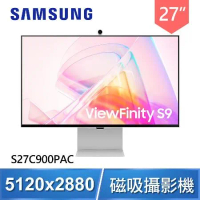 Samsung 三星 S27C900PAC 27型 ViewFinity S9 含喇叭攝影機 5K螢幕顯示器