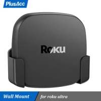 PlusAcc Wall Mount for Roku Ultra - Install Your Roku Device on TV Back or Wall (Compatible with All Roku Ultra Models)
