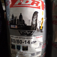 80/80-14 Genzi Tubeless, Ban Motor Matic Merk FDR