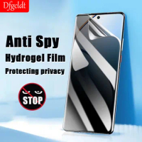 Anti Spy privacy Hydrogel Film For Realme 12 11 10 Pro Plus Screen Protectors for Realme GT5 pro Protective film not glass