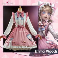 Collab series: Game Identity V Emma Woodss Gardener Cat Cosplay Costume